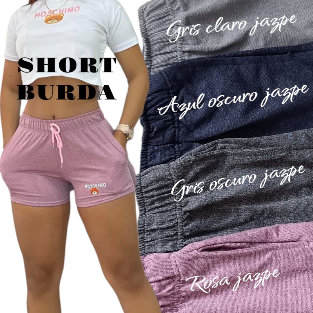 Miniatura 13 de PACK x 4  SHORT BURDA TALLA ÚNICA